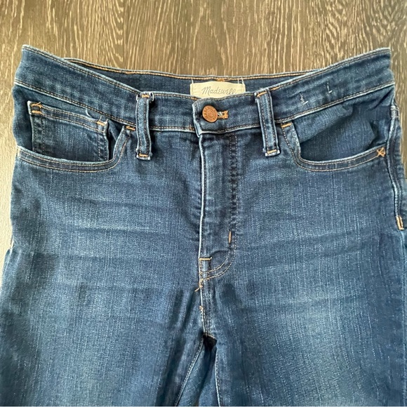 Madewell Mid-Rise Skinny Dark Wash Jeans Size 28 - Picture 9 of 16